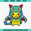 Pokemon Pikachu Pixel Svg
