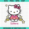 Hello Kitty Libra Svg