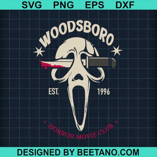 Woodsboro Est 1996 Ghostface Svg