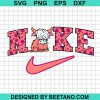 Highland Cow Nike Logo Svg
