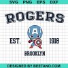 Rogers Captain America Est 1918 Svg