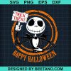 Trick Or Treat Jack Skellington Halloween Svg