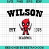 Wilson Deadpool Chibi Svg