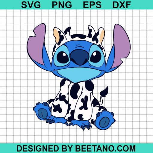 Stitch Cows Costume SVG
