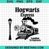 Hogwarts Express London Svg