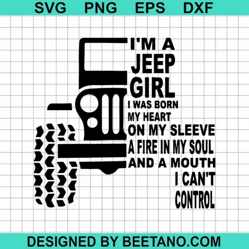 Im A Jeep Girl SVG