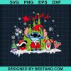 Stitch Elf Christmas Svg