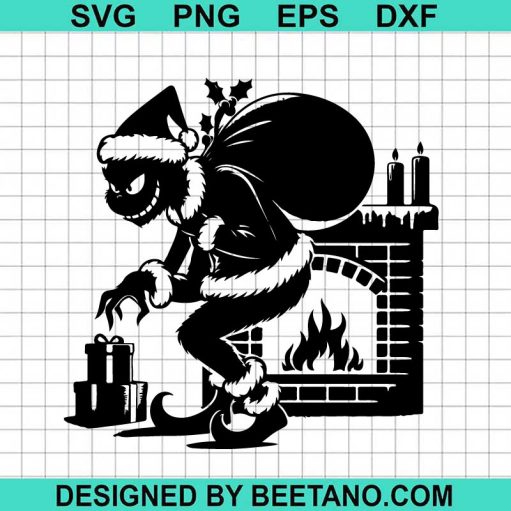 Grinch Stolen Christmas SVG