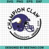 Champion Claw Touchdown Vikings City Svg