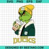 Oregon Ducks Grinch Drink Coffee Svg