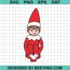 The Elf On The Shelf Christmas Svg