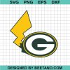 Greenbay Packers Pikachu Svg