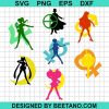 Sailor Moon Characters Bundle Svg