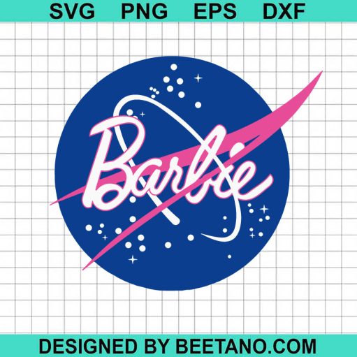 Barbie Nasa Logo Svg