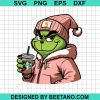 Grinch Carhatt And Drink Starbucks Svg