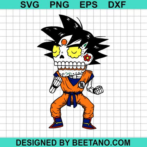 Songoku Zombie SVG
