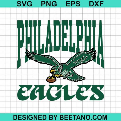 Philadelphia Eagles Retro Logo SVG