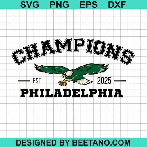 Champions Est 2025 Philadelphia SVG