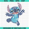 Stitch Disney Ohana Means Family Typo Svg