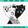 Witch Craft Hand Gothic Boho Style Svg