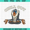 Chill Out Rafiki Lion King Svg