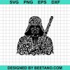 Darth Vader Mandala Style Svg