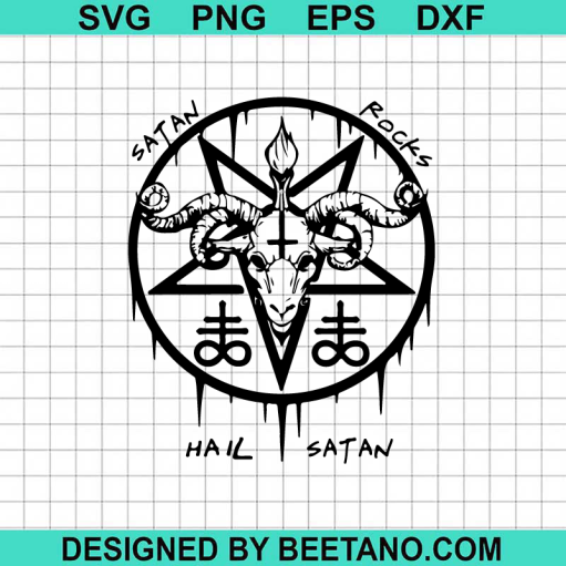 Hail Satan Symbols SVG