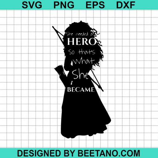 Brave Disney Princess Merida quotes SVG