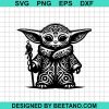 Baby Yoda Mandala Svg