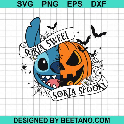 Sorta Sweet Sorta Spooky Stitch Svg