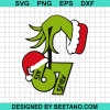 Grinch Hand Six Seven Svg