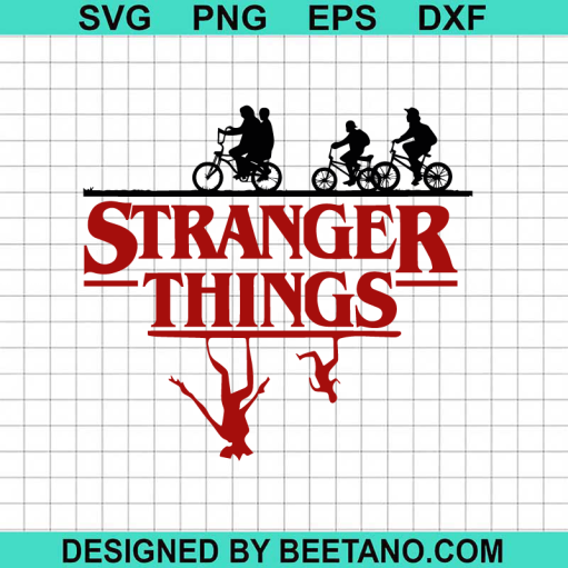 Stranger Things The Upside Down Svg