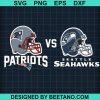Patriots Vs Seattle Seahawks Super Bowl Lx Svg